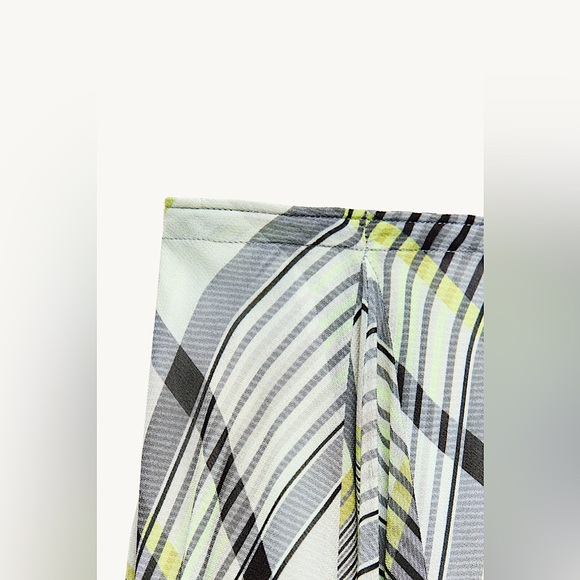 ZARA ZW Collection Printed MIDI Skirt - Picture 4 of 6